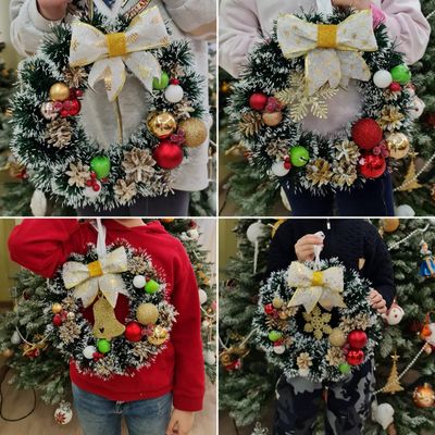 Венок большой